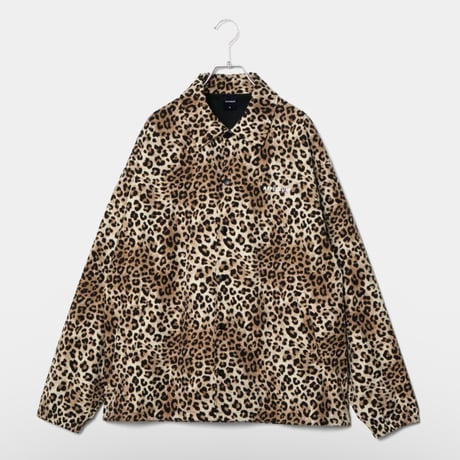 APPLEBUM LEOPARD” COACH JACKET yellow