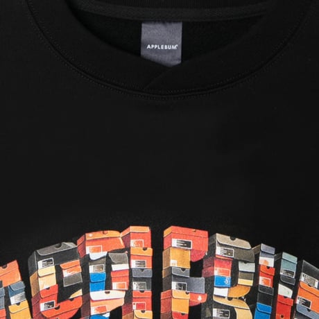 APPLEBUM K.B.A.S. logo crew sweat
