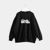 APPLEBUM ごっつアップルバム　crew sweat BLACK