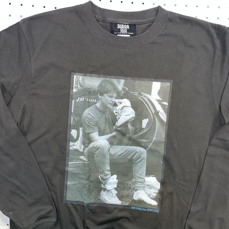 DISCO BACKTO LONGSLEEVE Tee FADE BLACK