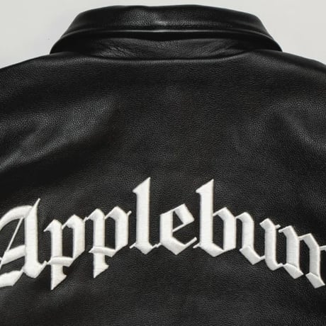 APPLEBUM LEATHER stadium jacket