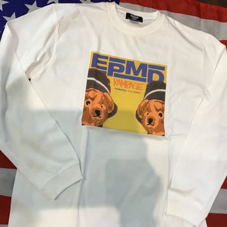 DISCO EPMD BEAR longsleeve Tee