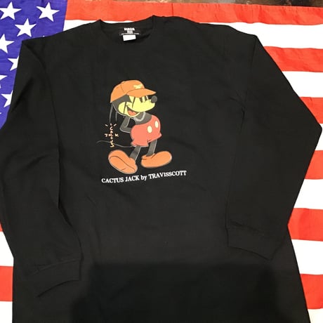 DISCO  Travis Mouse longsleeve tee