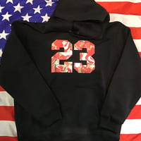 DISCO #23 SHOESBOX HOODIE BLACK