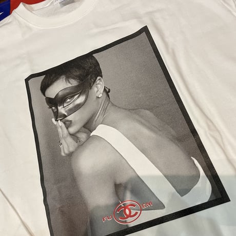 FUCKEM MASKED RIRI longsleeve tee