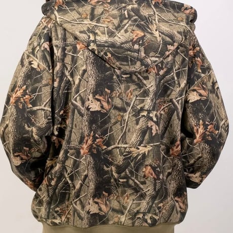 INTERBREED Camouflage Heavy Weight Zip Hoodie(RT)