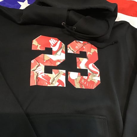 DISCO #23 SHOESBOX HOODIE BLACK
