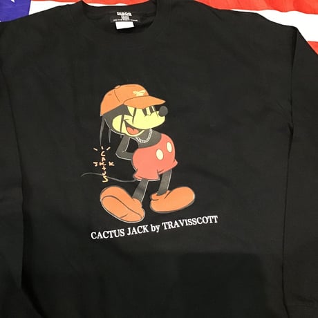 DISCO  Travis Mouse longsleeve tee
