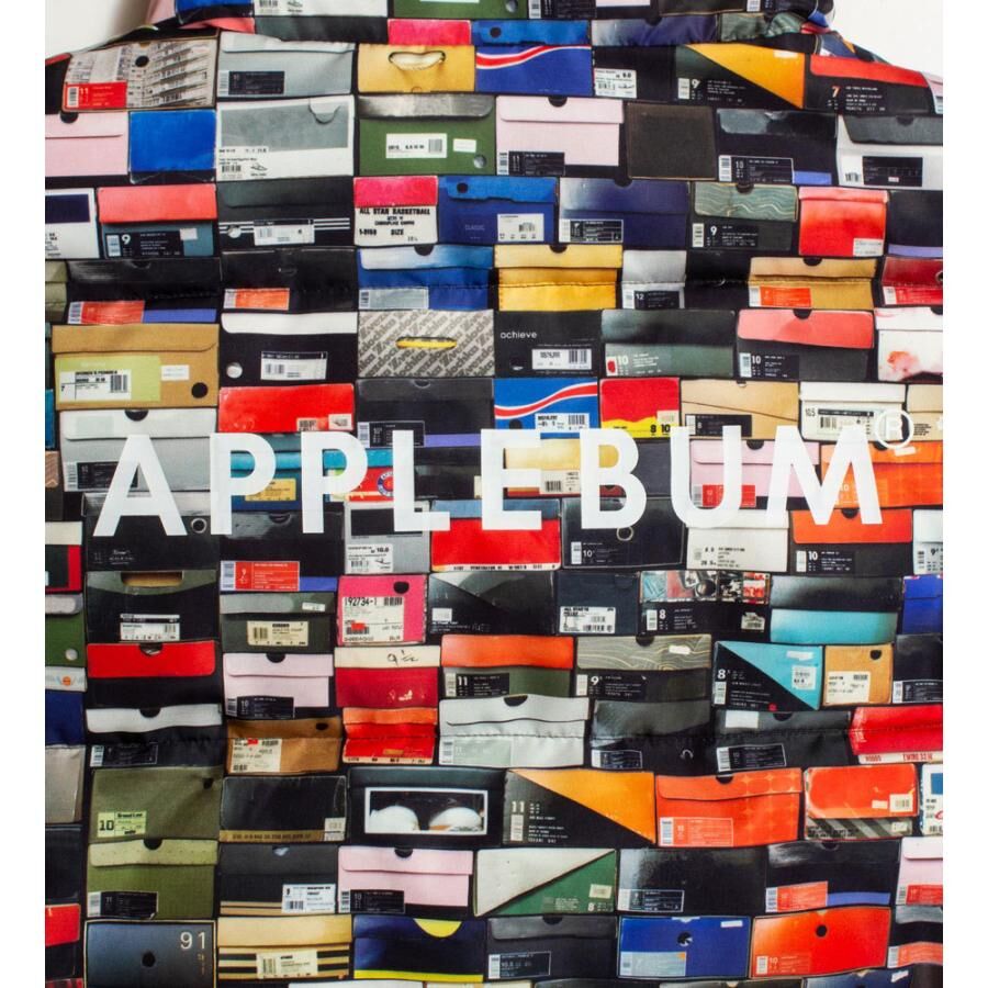 applebum 中綿ジャケット　シューズボックス柄　総柄　スニーカー好きに◎ fit=scale-down,w=1200