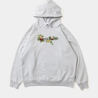 APPLEBUM blossom sweat parka GRAY