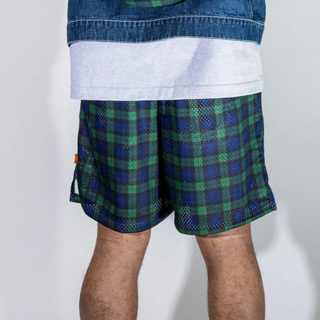 INTERBREED Airy Training Shorts / Blackwatch (ブラックウォッチ)