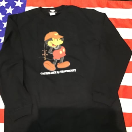 DISCO  Travis Mouse longsleeve tee