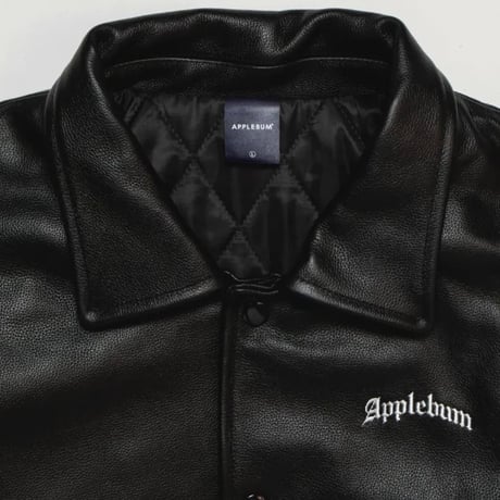 APPLEBUM LEATHER stadium jacket