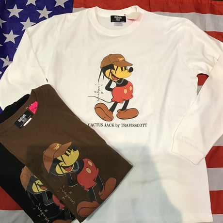 DISCO  Travis Mouse longsleeve tee