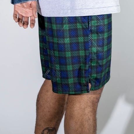 INTERBREED Airy Training Shorts / Blackwatch (ブラックウォッチ)