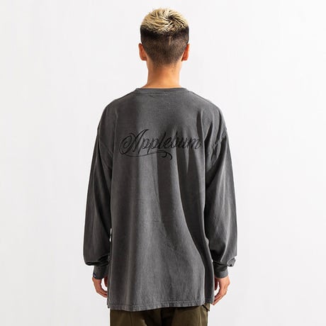 APPLEBUM concho  over dye pocket L/S Tshirt