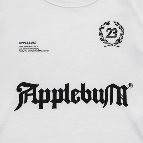 APPLEBUM DRY L/S  TEE WHITE