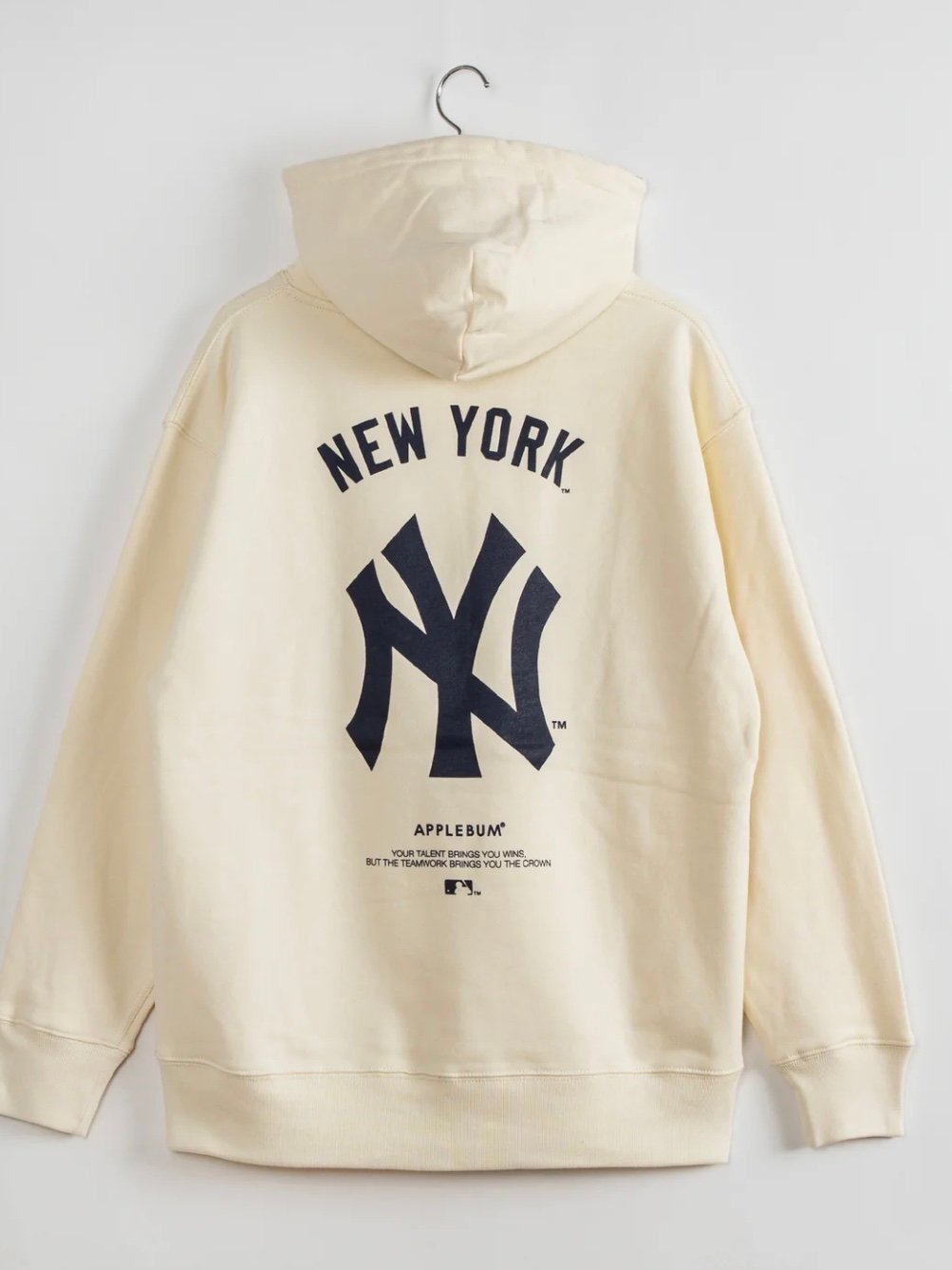 APPLEBUM xMLB NEWYORK Yankees BOY sweat parka ナ