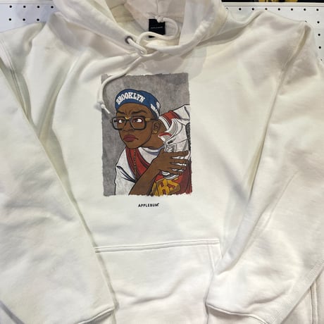 LIMITED APPLEBUMXDISCO  MARS SWEAT PARKA WHITE