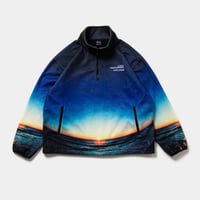 APPLEBUM summer madness half zip fleece