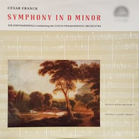 フランク：交響曲 ニ短調 ジョン・バルビローリ&チェコ・フィル  ハイレゾ DSD 5.6MHz