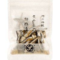 煮干しの柿酢漬け