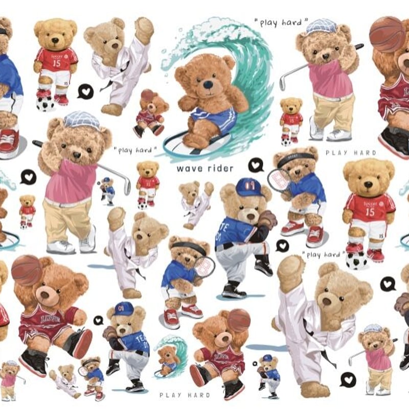 みん　diagram ボア(テディベア)ベスト ダウンロード商品】Teddy Bear 03 amigurumi pattern / テディ