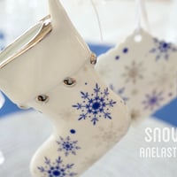 SNOW（ネイビー×メタリックシルバー）
