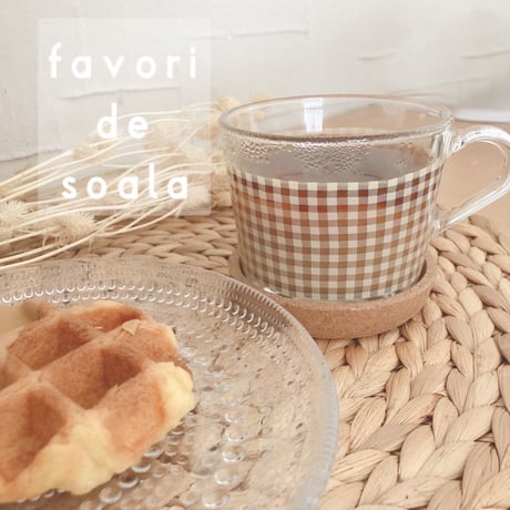 【favori de soala】loving check 3枚セット