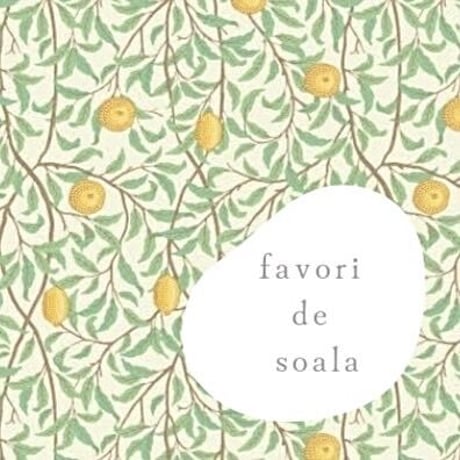 【favori de soala転写紙】vintage lemon