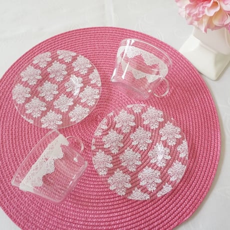 SHEER DAMASK