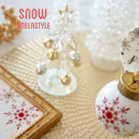 SNOW（レッド×メタリックゴールド）