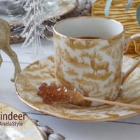 reindeer(メタリックゴールド)