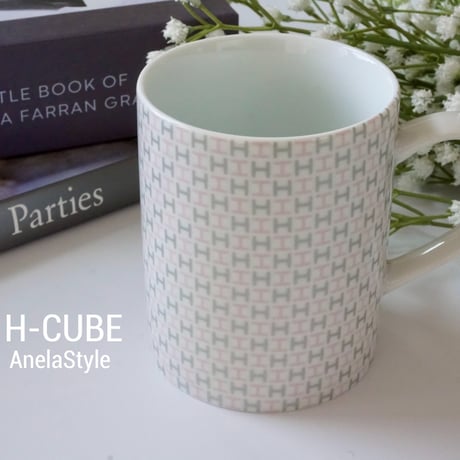 H-CUBE(スモーキーピンク×メタリックシルバー)