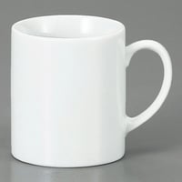 【白磁】切立マグカップ【レターパック不可】