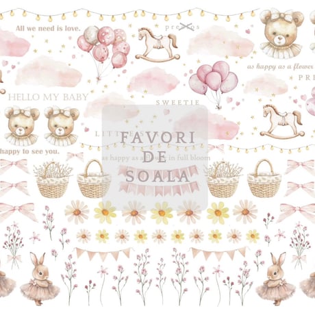 【favori de soala転写紙】fairy land