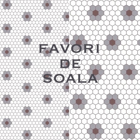 【favori de soala転写紙】retro  tile
