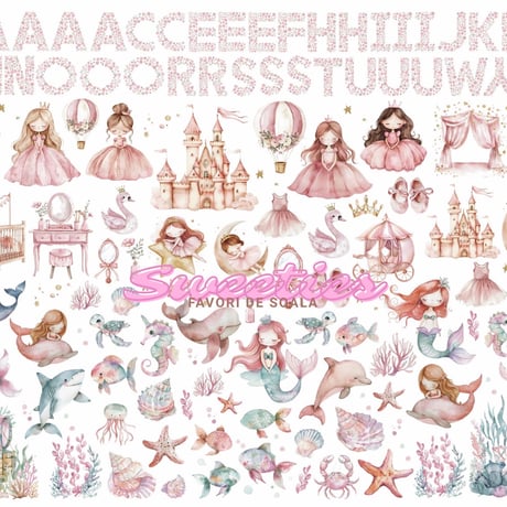 【favori de soala転写紙】sweeties