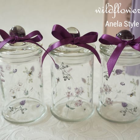 【ガラス用転写紙】wildflower
