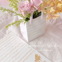 【Dolce転写紙】アンティークミュージック(白磁用)