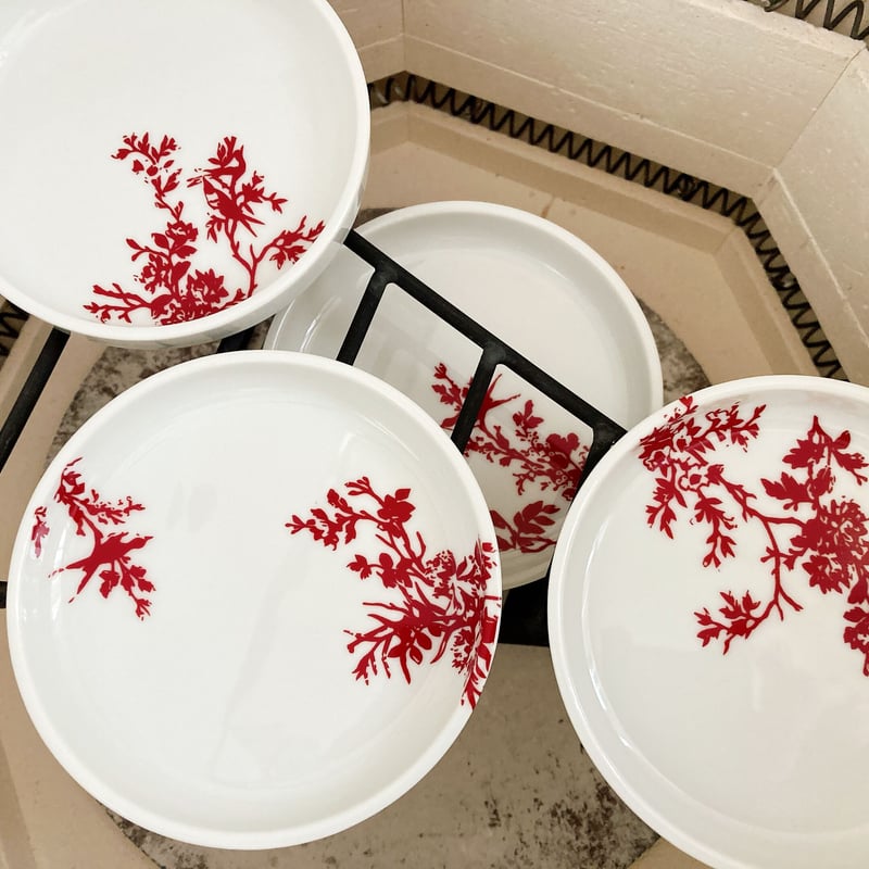 Chinoiserie(Red) | Anela Style