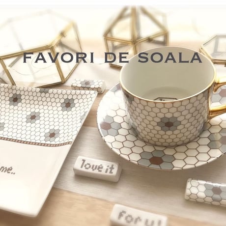 【favori de soala転写紙】retro  tile