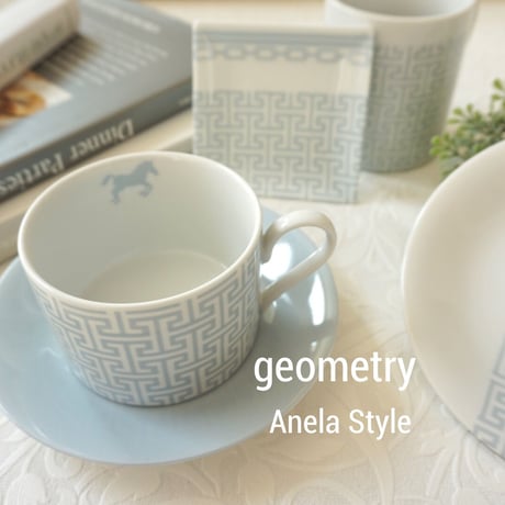 geometry（ブルーグレー）