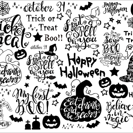 【Julia転写紙】Halloween