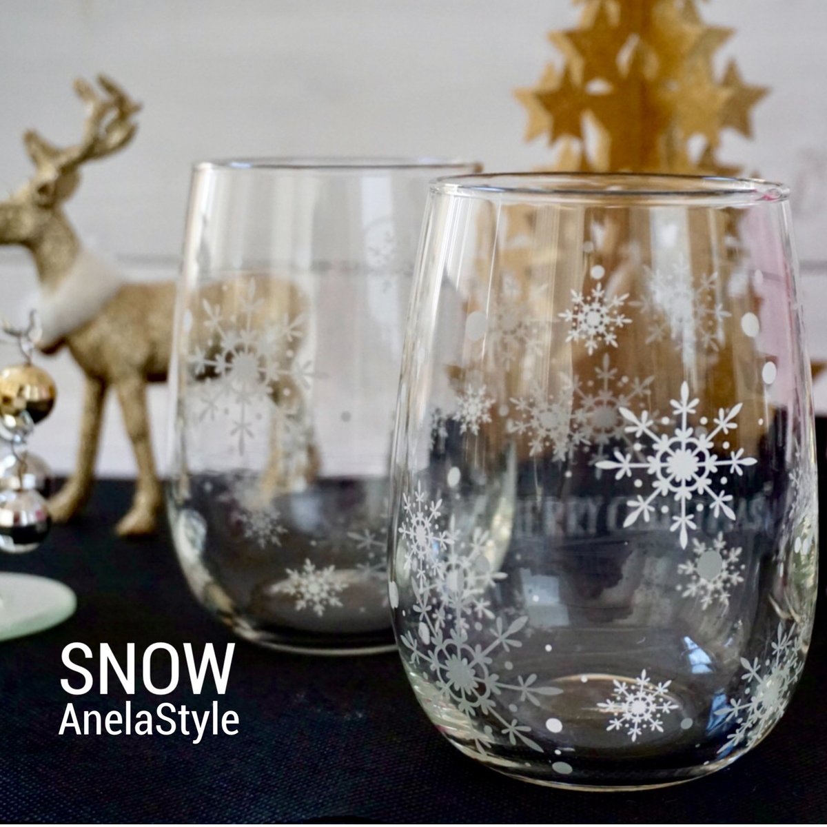晴のち雪 SNOW(ガラス用) | Anela Style