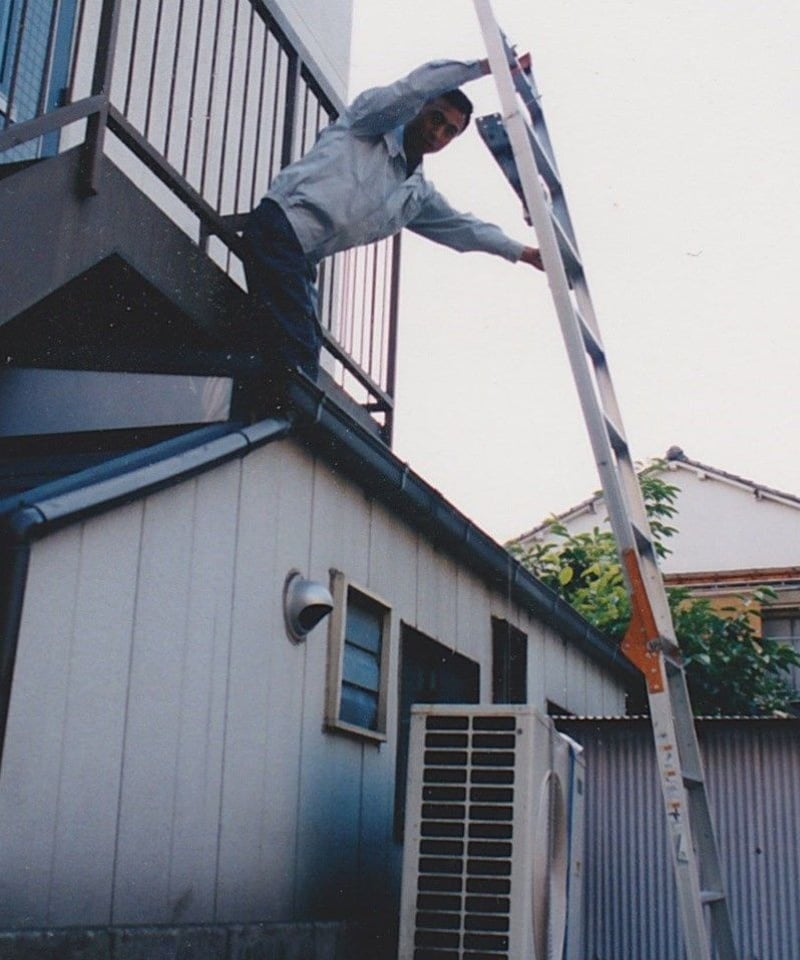 ゼンキュウ工業 天ツール壁吊ハシゴ専用 H-50