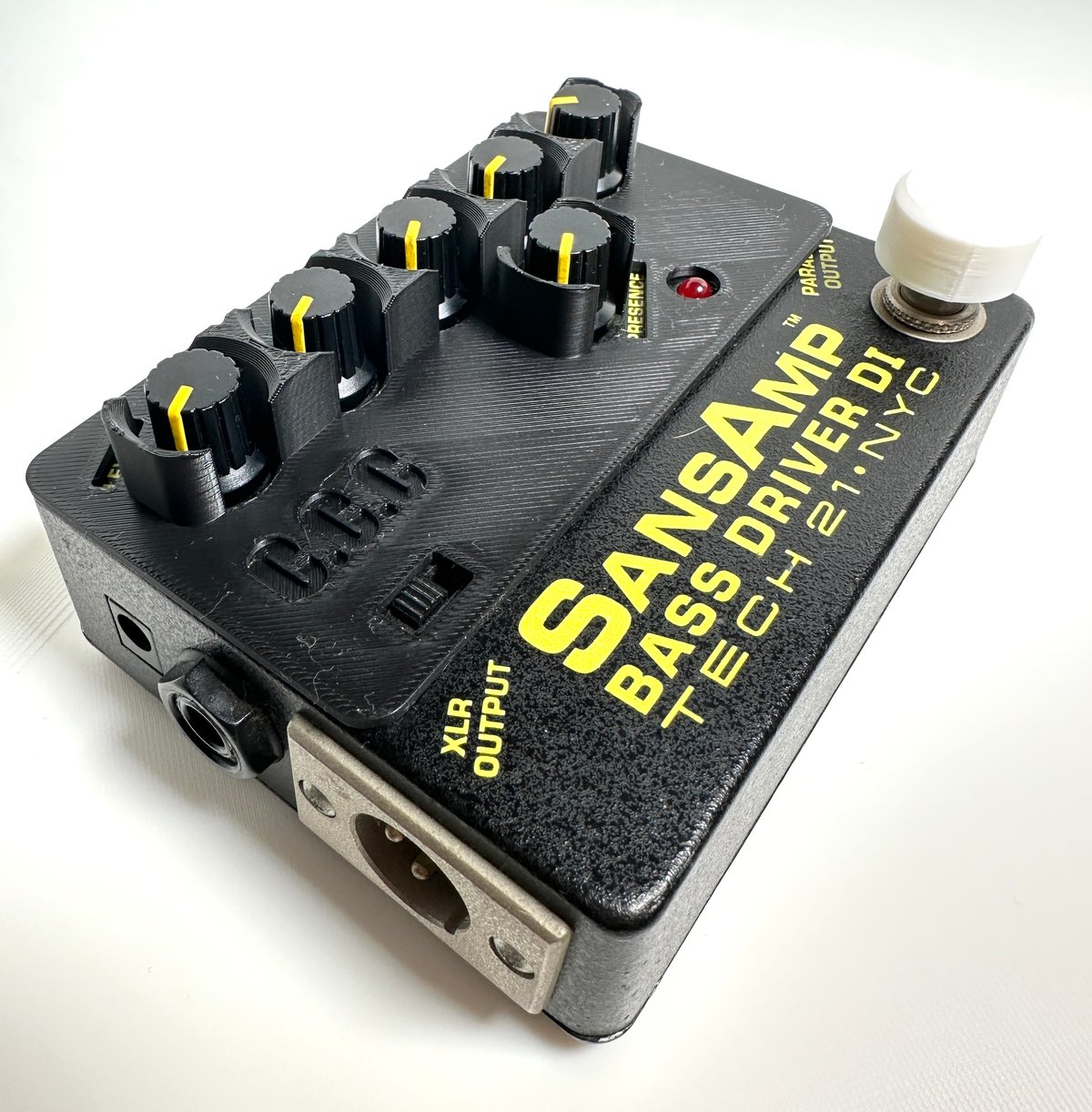 【詳細確認必須】即戦力SansAmp セット SANSAMP DI ツマミアタッチメント各種 | Comawhite Custom Cabl