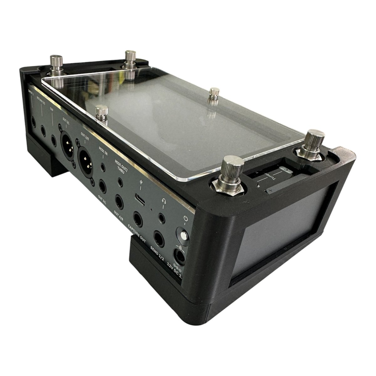 Quadcortex mini】サイド・トップ・アクリルカバーセット【斜めベース