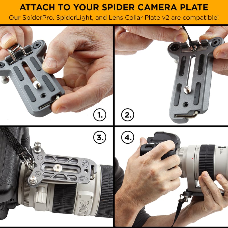 SPIDER HOLSTER TETHER BAIL KIT | BLACK FALCON P