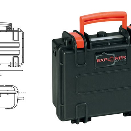 EXPLORER CASES 2209 ブロックウレタンフォーム付き